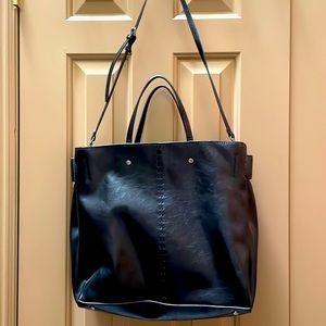 Zara tote EUC 2 straps, 15” drop, 6” drop